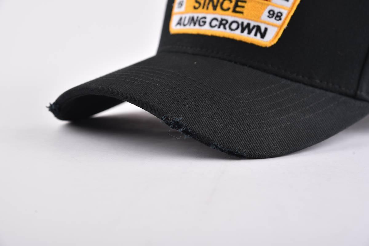 the ripped curved brim of the 5 panel baseball hat KN2012251