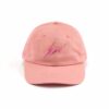 Front view pink women's baseball hat SFA-210409-2
