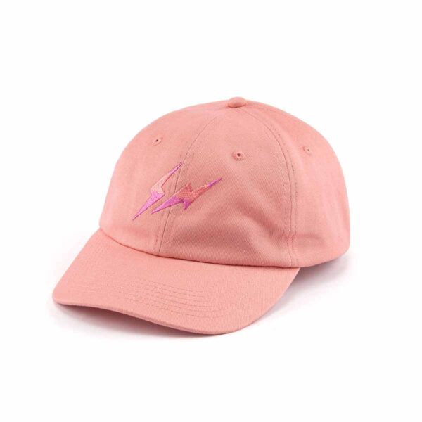 Left view pink women's baseball hat SFA-210409-2