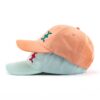 Light blue and orange sports baseball cap KN2103012