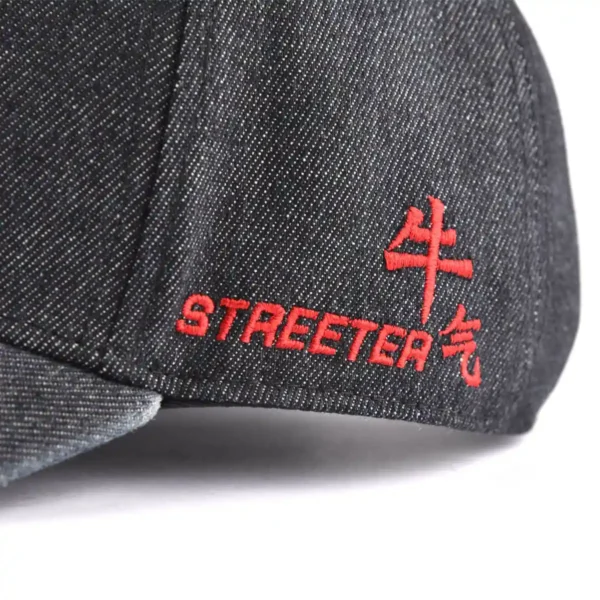 the embroidery letters on the side oof the mens fashion baseball cap KN2012212