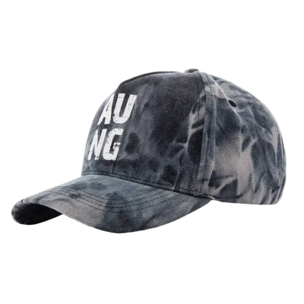 the left side of the tie dye baseball cap SFG-210421-5