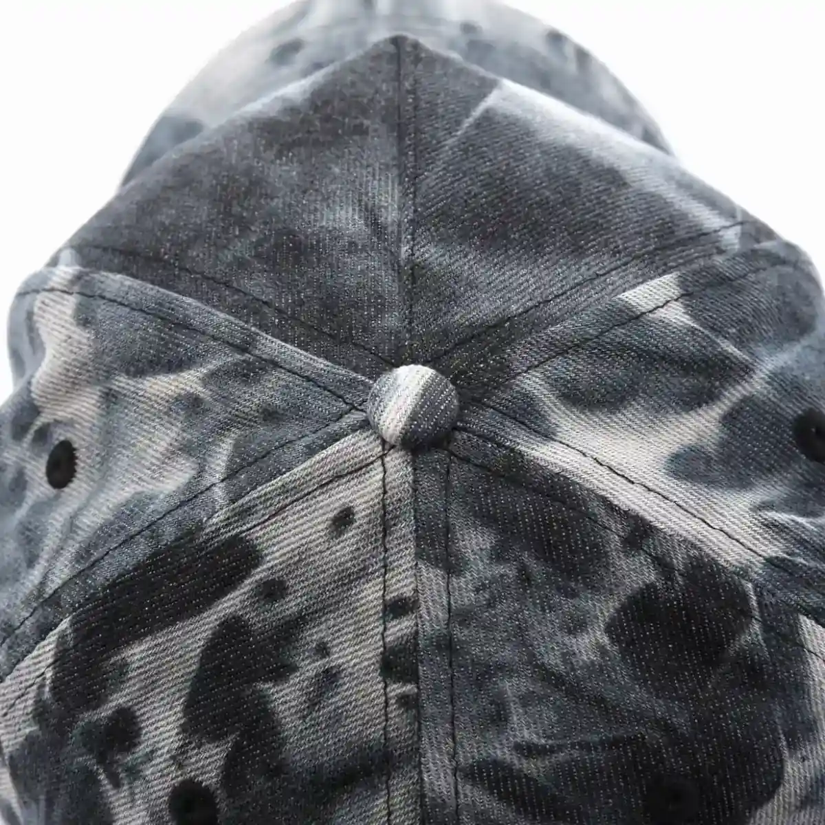 the top crown of the tie dye baseball cap SFG-210421-5