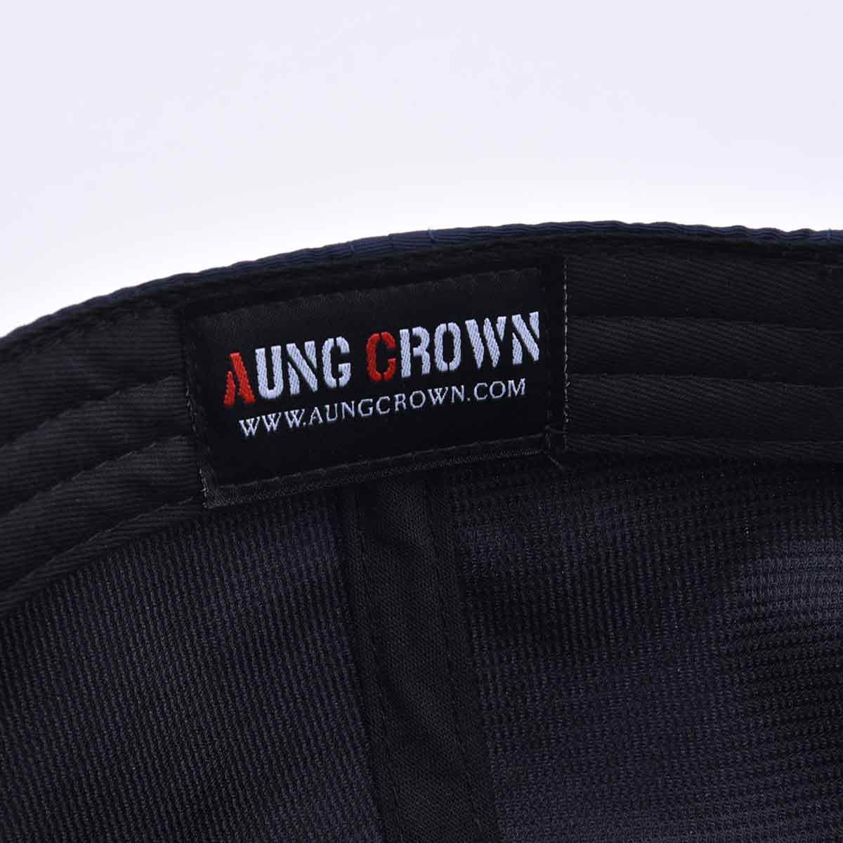 Patch of black nylon baseball cap dad cap with 3 stripes KN2102271 Patch of black nylon baseball cap dad cap with 3 stripes KN2102271