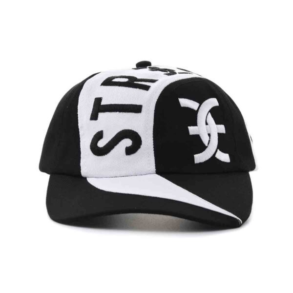 black-white khaki baseball cap SFA-210331-1