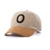 capital letter O unstructured baseball cap SFA-210407-3