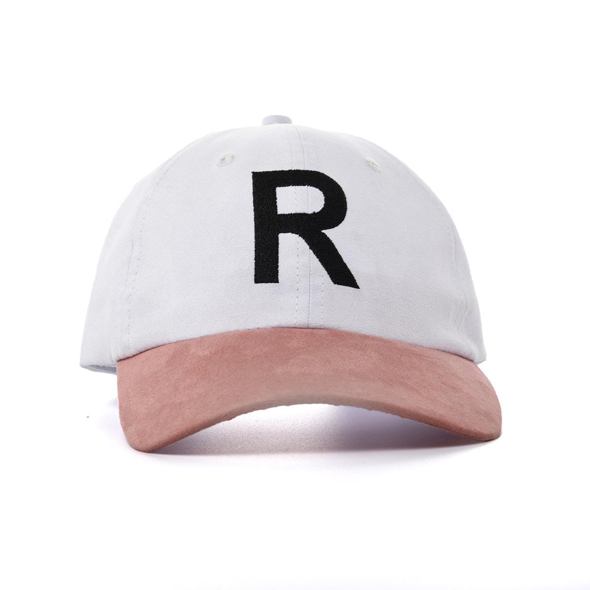 letter R unstructured baseball cap SFA-210407-3 letter R unstructured baseball cap SFA-210407-3