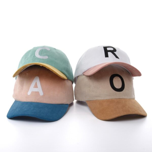 suede unstructured baseball cap SFA-210407-3