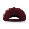 the back side of the khaki baseball cap SFA-210331-1