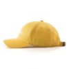 the horizontal cotton twill baseball cap in yellow SFG-210322-5