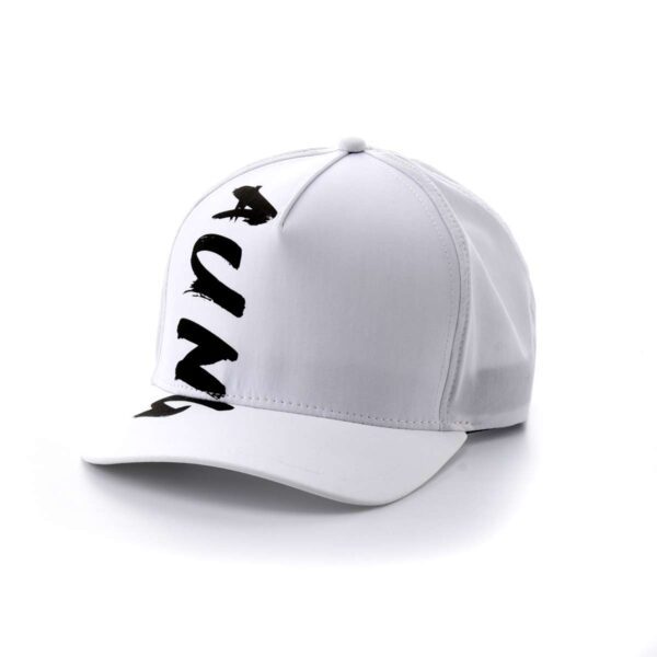 the left side of the white casual baseball cap SFG-210322-3