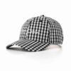 the lleft side of the structured baseball cap