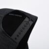 the plastic snap closure of the dark gray washed baseball cap SFA-210329-1