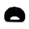 the plastic snap on the black and white baseball cap SFG-210311-1