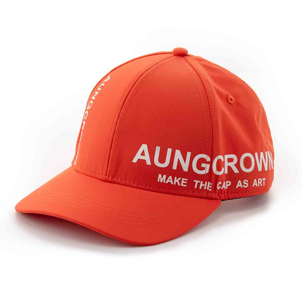 the screen printing letters on the multi color baseball cap in red SFG-210322-1 the screen printing letters on the multi color baseball cap in red SFG-210322-1