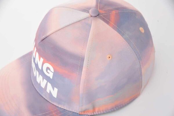 the top side of the polyester baseball cap SFG-210429-5