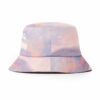 Aung Crown Hawaiian bucket hat with breathable and embroidery eyelets SFG-210429-5