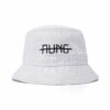 Aung Crown all white bucket hat SFG-210429-8