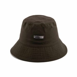 Aung Crown army green metal bucket hat SFA-210330-2