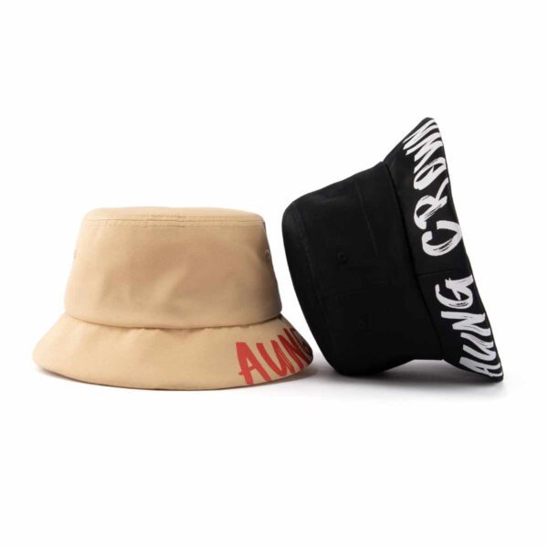 Aung Crown black or khaki printable bucket hat pattern SFG-210324-1