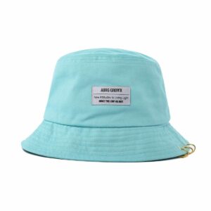 Aung Crown blue woven bucket hat SFA-210406-1