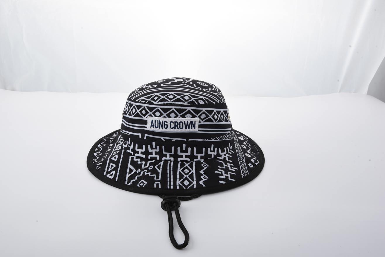 Aung Crown casual personalized bucket hat KN2102251 Aung Crown casual personalized bucket hat KN2102251