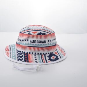 Aung Crown colorful personalized bucket hat KN2102251