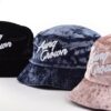 Aung Crown designer bucket hat womens with 3D embroidery letters on the front KN2012231