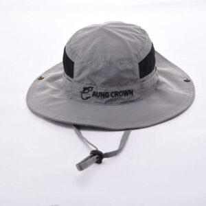 Aung Crown grey bucket hat for outdoors KN2101291