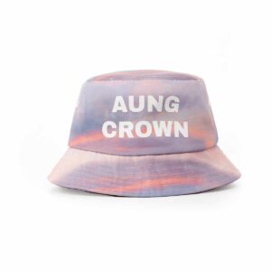 Aung Crown Hawaiian bucket hat SFG-210429-5
