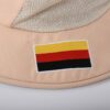 Aung Crown khaki bucket hat safari with German flag on the brim KN2101284