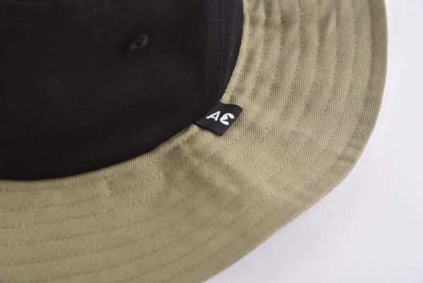 Aung Crown outdoor bucket hat with a flat brim KN2012211