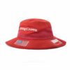 Aung Crown red bucket hat safari KN2101284