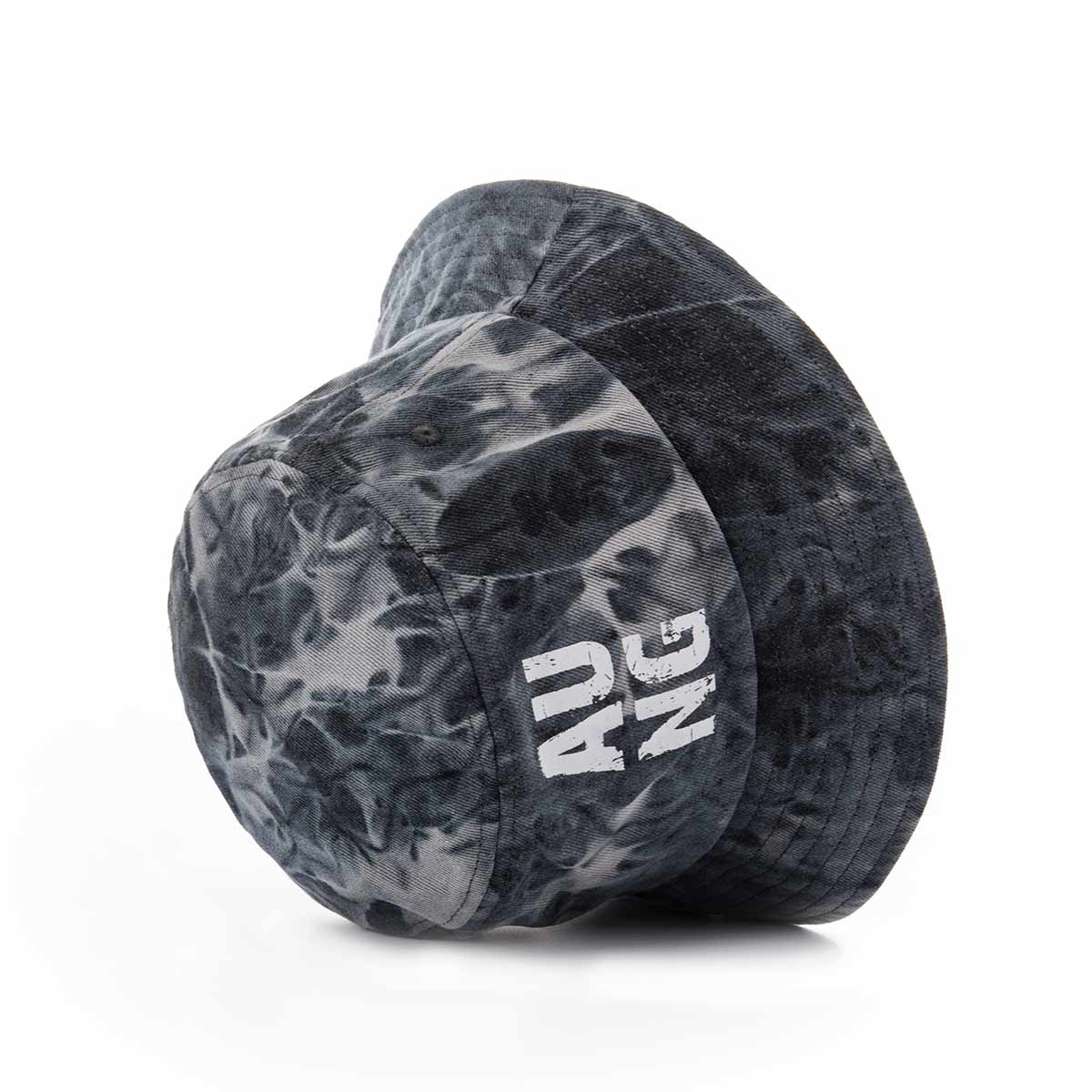 Aung Crown tie-dye denim bucket hat at down side SFG-210421-5