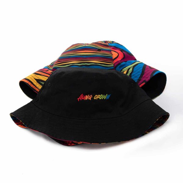 Aung Crown unisex reversible bucket hat SFG-210428-1