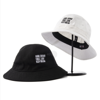 Black Floppy Bucket Hat