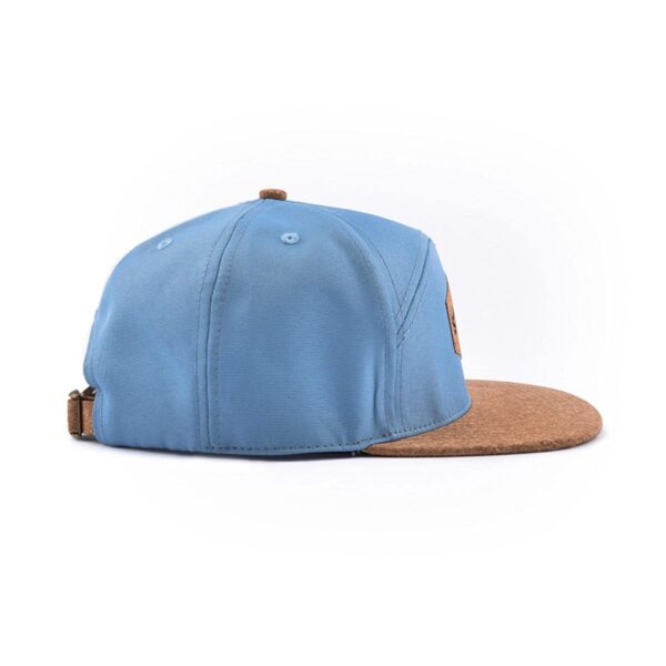 Streeter 6-panel casual blue snapback hat for outdoors KN2101261-1