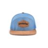 Streeter unisex blue snapback hat for outdoors KN2101261-1