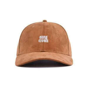 brown suede baseball cap KN2102021