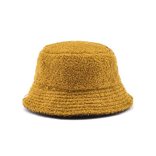 ginger yellow teddy bucket hat KN2012074