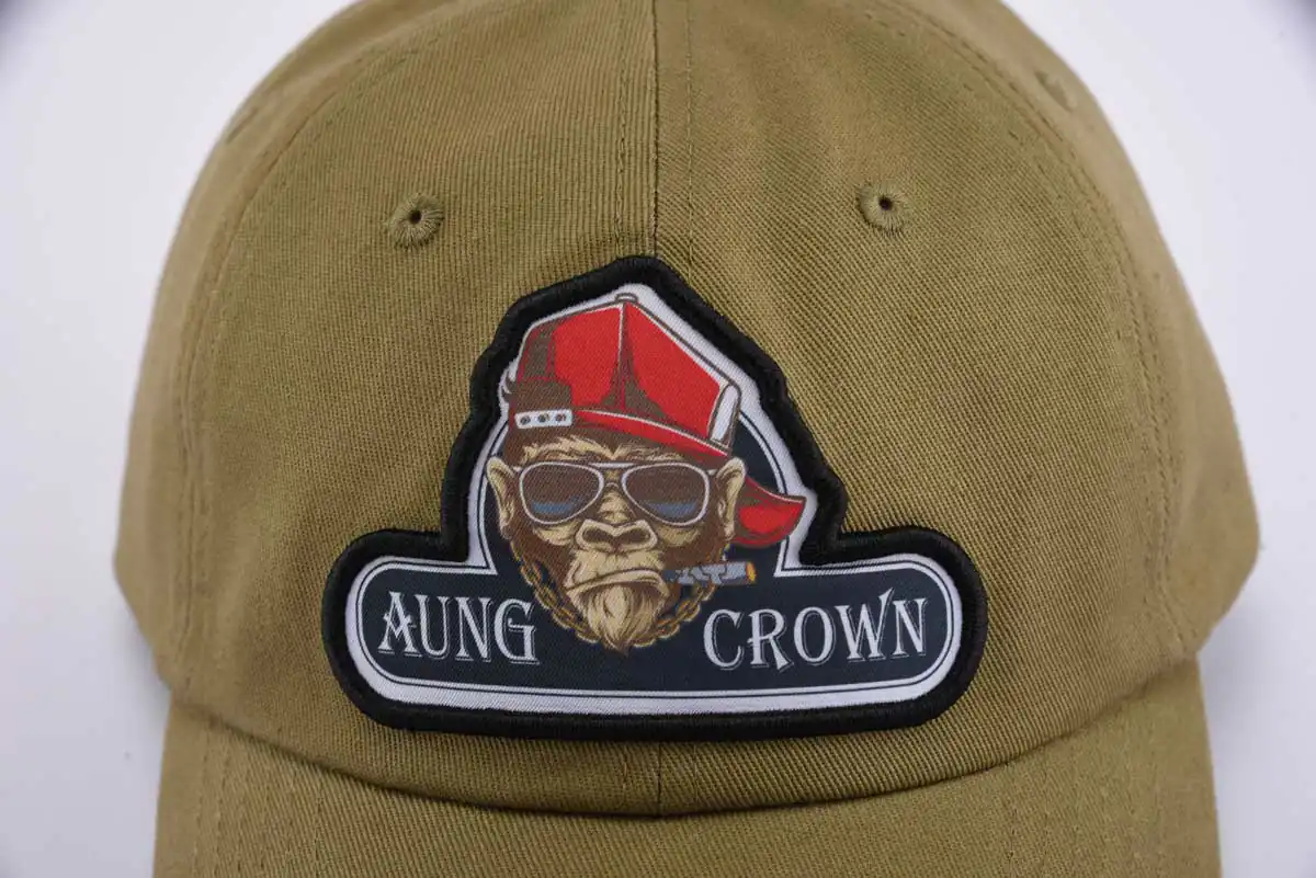 olive green baseball cap dad cap 3D embroidery piping applique view KN2101051 olive green baseball cap dad cap 3D embroidery piping applique view KN2101051