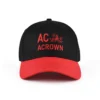 red and black baseball cap front view KN20112505