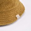 teddy bucket hat with a woven label on the brim KN2012074