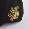 the flat embroidery tiger head on the men's black baseball cap KN2012151