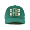 the front side of the green outdoor baseball cap KN2012163