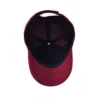 the inner sweatband and taping of the adjustable baseball cap KN2012082