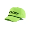 the left side of the green unisex baseball cap KN2012112