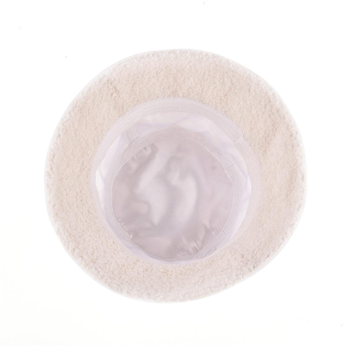 vwhite velvet bucket hat inner side KN2012144 vwhite velvet bucket hat inner side KN2012144