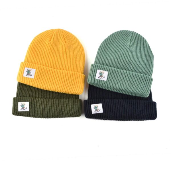 short beanie hat