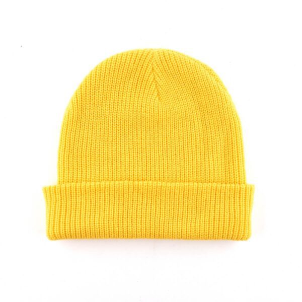 short beanie hat